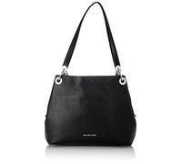 Michael Kors Annie, Damen Kuriertasche, Mehrfarbig (Black), 19x10.2x21.6 cm (W x H L)