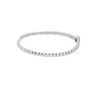 Tennisarmband MICHAEL KORS "Premium", silber (metallfarben, kristallweiß, kristallweiß), Armbänder, Damen, 16,5cm, Metall, Tennisarmband, mit Zirkonia (synth.) (21891150-0) metallfarben, kristallweiß,