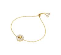 Armband MICHAEL KORS "Schmuck Geschenk Silber 925 Armschmuck PREMIUM", gold (gelbgoldfarben, kristallweiß, kristallweiß), Armbänder, Damen, Silber 925 (Sterlingsilber), mit Zirkonia (synth.) (64937559