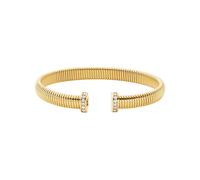 Michael Kors MKJ8624710 Damen Armreif Messing Gold weiß Zirkonia