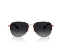 Michael Kors BIARRITZ 0MK1160 1108T3 polarisiert Metall Pilot Pink Gold/Pink Gold Sonnenbrille, Sunglasses