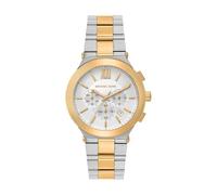 Chronograph MICHAEL KORS "BILLIE", edelstahlfarben, gelbgoldfarben, Armbanduhren, Herren, Quarzuhr, Armbanduhr, Herrenuhr, Edelstahlarmband, analog, Tag (95911945-0) edelstahlfarben, gelbgoldfarben