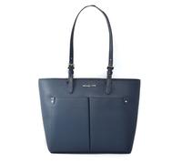 Michael Kors Blaue Kunstleder-Shopper Tasche Einheitsgröße
