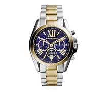 Michael Kors Bradshaw Watch für Damen, 43mm Quarz-Chronographenwerk mit Edelstahlarmband