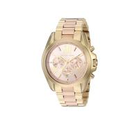 Michael Kors Bradshaw Watch für Damen, 43mm Quarz-Chronographenwerk mit Edelstahlarmband