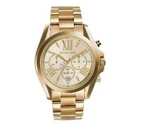 Michael Kors Bradshaw Watch für Damen, 43mm Quarz-Chronographenwerk mit Edelstahlarmband