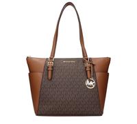 Michael Kors braune Leder-Umhängetasche Einheitsgröße