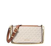 Michael Kors Pochette Bryant Small – wandelbar, Signature-Logomuster – Natur