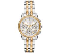 Michael Kors Damenuhr Chronograph Mini Bryant Edelstahl Bicolor, MK7532
