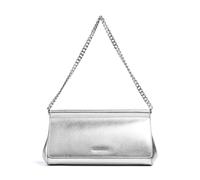 Michael Kors Carmine Schultertasche silber, genarbtes Leder, Damen