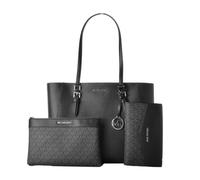 Michael Kors Charlotte Damen Handtasche Schwarz 34 x 27 x 11 cm