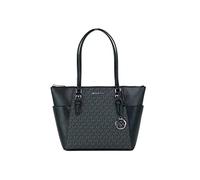 Michael Kors Charlotte Large Top Zip Tote (black sig)