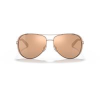 Michael Kors CHELSEA MK5004 1017R1 Metall Pilot Bronzefarben/Rosa Sonnenbrille, Sunglasses Bronzefarben/Rosa Groß