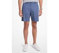 Michael Kors Chino Shorts In Cotton Stretch In Chambray Blue Größe: 31 | Kurze Sporthosen Outlet | Herren | Blau