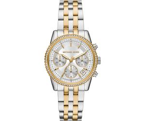 Michael Kors Chronograph Edelstahl bicolor Damen
