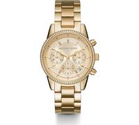Michael Kors Chronograph Edelstahl gold Damen
