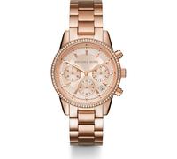 Michael Kors Chronograph Edelstahl roségold Damen
