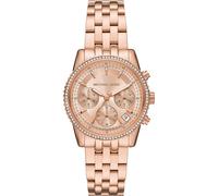 Michael Kors Chronograph Edelstahl roségold Damen