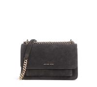 Michael Kors Claire Large Schultertasche dunkelbraun, aufgerautes Rindsleder, Damen