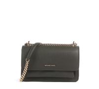 Michael Kors Claire Large Schultertasche dunkelgrün, Leder, Damen