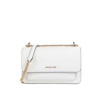 Michael Kors Claire Large Schultertasche weiß, Leder, Damen