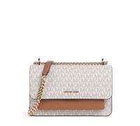 Michael Kors Claire Schultertasche elfenbein, Lederimitat, Damen