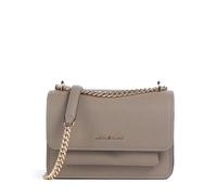 Michael Kors Claire Small Schultertasche taupe, genarbtes Rindsleder, Damen