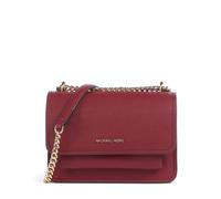 Michael Kors Claire Small Schultertasche wein, Leder, Damen