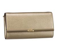 Michael Kors Mona Large EW Clutch in Pale Gold (1.6 Liter), Abendtasche & Clutch