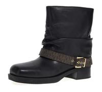Michael Kors COLBY FLAT BOOTIE BROWN BLK Damen, EU 40.5