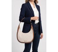 Michael Kors Crescent Top Zip Hobo Shoulder Vanilla/lugg Größe: OS | Handtaschen Outlet | Damen | Weiß