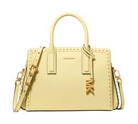 MK Henkeltasche Laila Small aus Leder mit Nietenbesatz - Gelb - Michael Kors