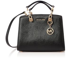 Michael Kors Cynthia Crossbody Schulterriemen für Damen, Schwarz, Einheitsgröße