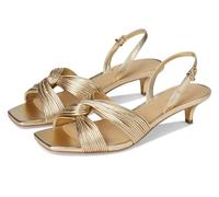 Michael Kors Damen Alessia Sandal, Helles Gold, 36.5 EU