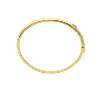 Michael Kors Damen-Armband aus der Premium-Kollektion. Schmuck aus Messing in der Farbe Gold mit glänzendem Finish und Kristallen. Maße: Länge 178 mm, Breite 6,8 mm. Die Referenz ist MKJ8540710