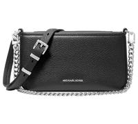 Michael Kors Damen Bryant Small Convertible Crossbody Bag Umhängetasche, Beschläge Silber/schwarz