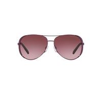 Michael Kors Damen Chelsea 11588H 59 Sonnenbrille, Violett (Plum/Burgundy Gradient)
