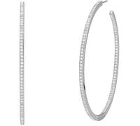 Michael Kors Damen-Creolen aus Messing mit Kristallen