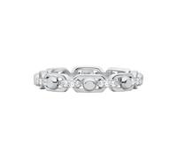 Michael Kors Damen-Damenring 925er Silber Zirkonia 55 Silber 32028597