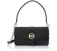 Michael Kors Greenwich Umhängetasche schwarz, Leder, Damen