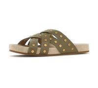 Michael Kors Damen Irene Sandal, Safari Green, 37 EU