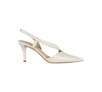 Michael Kors Damen Jaida Heeled Shoes, Creme (hell), 41 EU