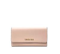 Michael Kors Damen Jet Set Travel Large Trifold Wallet, Powder Blush, Einheitsgröße, Klassisch