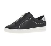 Michael Kors Damen Keaton Zip Slip ON Sneaker, Schwarz, 39.5 EU