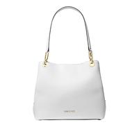 MK Shopper Kensington Large Aus Gekrispeltem Leder - Weiss - Michael Kors