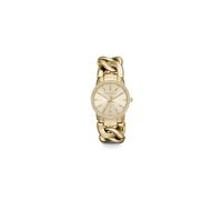 Michael Kors Damen Lady Nini Quarzuhr mit Edelstahlarmband, Gold, 18 (Modell: MK3235)