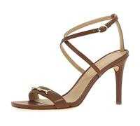 Michael Kors Damen Lena Heeled Sandals, Luggage, 36.5 EU