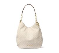 Michael Kors Damen Lillie Hobo Schultertasche, Vanilla/Acorn, 31.8 x 34.3 x 12.7 cm