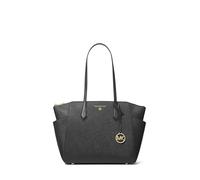 Michael Kors Handtasche Marilyn Medium TZ Tote Saffiano Black (13.2 Liter) Schwarz