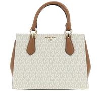 Michael Kors Marilyn Handtasche elfenbein/braun, Canvas, Damen